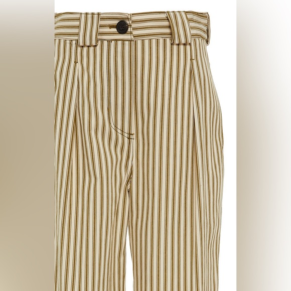 Mara Hoffman Jade Striped Twill Pant, NWT - Picture 5 of 13